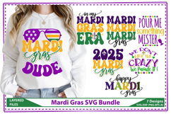 Mardi Gras SVG Bundle, Mardi Gras T-shirt Designs Product Image 1