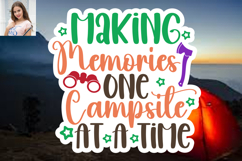 Camping Sticker SVG Bundle Product Image 10