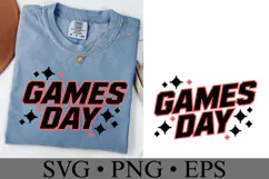 Games Day Svg | Sport Svg | Shirt Svg Product Image 2