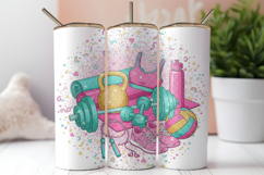 Gym Tumbler Wrap Png Product Image 1