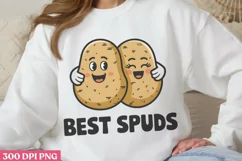 Best Spuds PNG, Funny Puns Sublimation PNG Product Image 2