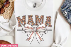 Mama PNG, Game Day Baseball Sublimation PNG Product Image 2