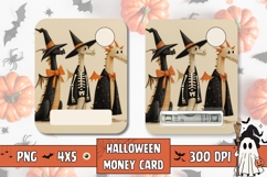 Kids Halloween Monsters Money Card Printable Product Image 1