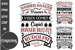Farmhouse Christmas SVG Design | Christmas SVG Design Product Image 1