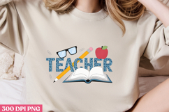 TEACHER PNG, Teacher Sublimation Bundle PNG Product Image 2