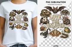 Unloved animals png design for T-shirts Product Image 1