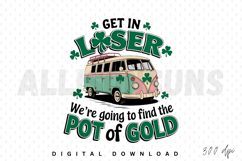 Retro St. Patrick&#039;s Day PNG Sublimation Product Image 1
