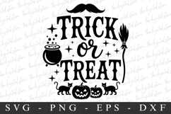 Trick Or Treat Svg | Halloween Svg | Cricut Product Image 1