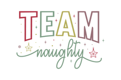 Team Naughty Svg Design Product Image 1