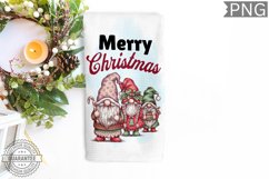 Merry Christmas Kitchen Towel - Christmas Towel Design Product Image 1