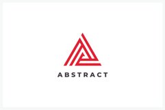 Abstract Letter A logo design vector template Product Image 1