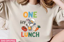 ONE HIP LUNCH LADY PNG, Lunch Lady Sublimation PNG Product Image 2