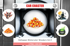 Halloween Wonders Car Coaster Product Image 1