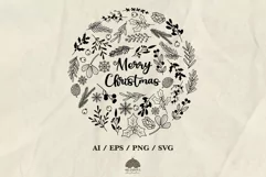 Merry Christmas Svg Png Eps Product Image 1