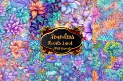 Florals Land Seamless Digital Paper Product Image 1