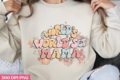 World's set mama PNG, Mom Mama PNG Product Image 2