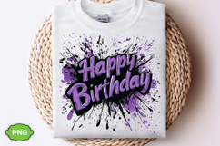 Happy Birthday PNG Design Sublimation | Happy Birthday Product Image 2