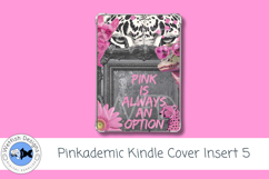 Pinkademic Kindle Cover Insert 5 Product Image 1