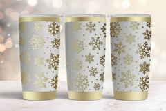 20oz Tumbler laser svg wrap|Christmas Snowflake svg Product Image 1