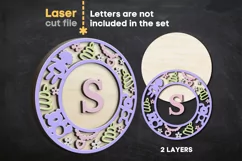 Toys baby name sign SVG Laser cut file for Glowfor Product Image 1