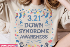 Down Syndrome Awareness 3 21 PNG, Syndrome Sublimation PNG Product Image 2