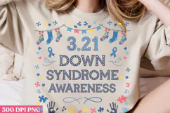 Down Syndrome Awareness 3 21 PNG, Syndrome Sublimation PNG Product Image 2