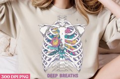 Deep Breaths PNG, Mental Health Sublimation PNG Product Image 2