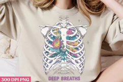 Deep Breaths PNG, Mental Health Sublimation PNG Product Image 2