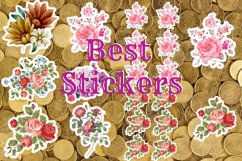 best freebie flowers sticker bundles Product Image 2