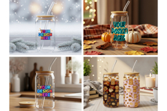 Glass can mockup Bundle Product Image 2