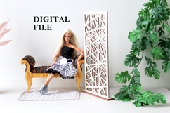 Dressing screen digital file download dollhouse furniture Product Image 1