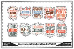 Motivational Stickers Bundle Product Image 1