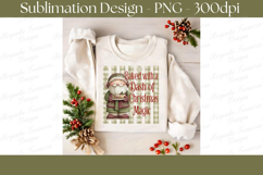 Dash Of Magic Christmas Kitchen Towel Sublimation PNG Product Image 3