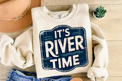 It's River time svg | Svg Cut Files | Shirt Svg Product Image 1