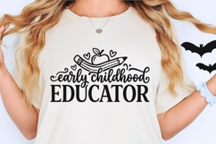 Early Childhood Educator Svg, preschool teacher Svg. Product Image 2