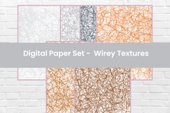 Wirey Texture Digital Paper Pack Product Image 1