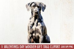 Valentine Pet Dogs Clipart, Valentine Pets Clipart Product Image 1