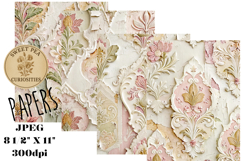 Shabby Chic, Papers, Junk Journal Product Image 1