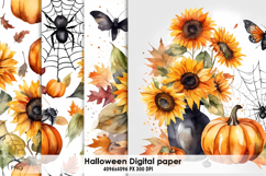 Halloween digital paper Product Image 1