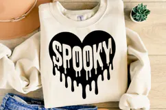 Spooky Heart Svg | Halloween Svg | Shirt Svg Product Image 2