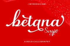 Betana Script Product Image 1