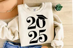 2025 Grad svg | Graduation Svg | Shirt Svg Product Image 2