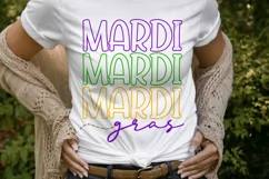 Mardi gras SVG, Mardi mardi mardi, Mardi gras shirt SVG Product Image 2