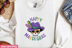 HAPPY MARDI GRAS PNG, Mardi Gras Sublimation PNG Product Image 2