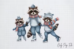 Animal Christmas Sublimation, I Believe In Santa And PNG Product Image 1