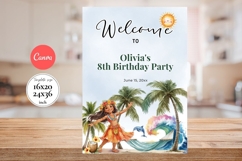 Baby Shower Welcome Sign Template 198 Product Image 2