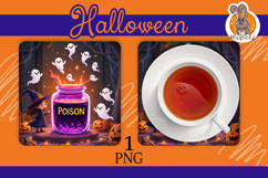 poison, halloween, witch, hot plate Product Image 1