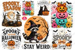 Funny Halloween PNG, Spooky Season PNG, Cute Pumpkin PNG Product Image 1
