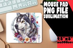 Pawsome Pup: Watercolor Mouse Pad Product Image 1