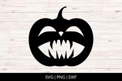 Laughing Jack O Lantern Pumpkin SVG Product Image 1